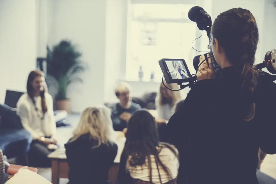 Camera filming group